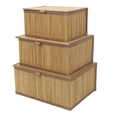 Boximo, Tilva, zestaw zamykanych koszyków w trzech rozmiarach