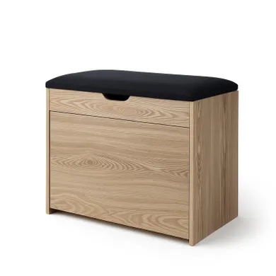 Boximo, Vault, szafka na buty z siedziskiem i wysuwanymi półkami, 57-30-53 cm