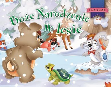 Boże Narodzenie w lesie. Rozkładanki