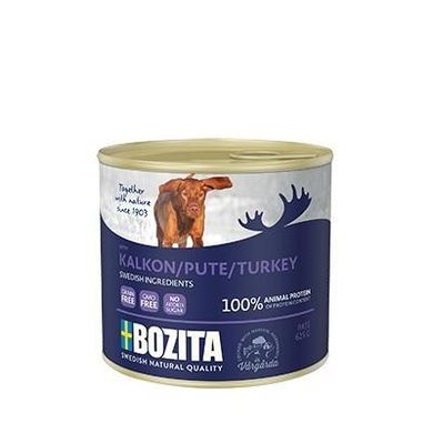 Bozita, Pate, Turkey, karma mokra dla psa, puszka, 625 g