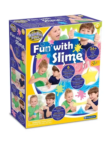 Brainstorm, Magiczne Slimy, zestaw do tworzenia slime, 36 elementów