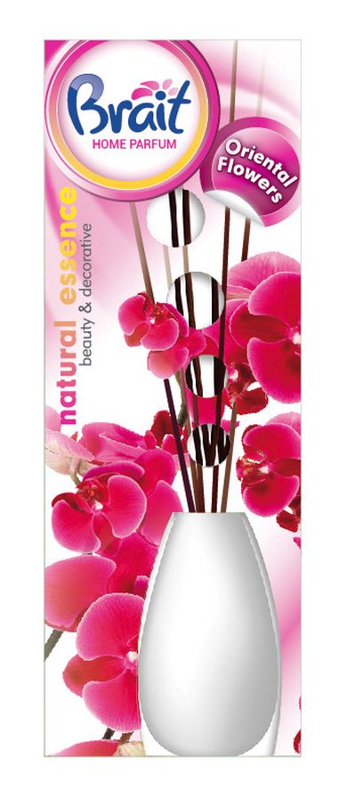 Brait, Home Parfum, patyczki odświeżające, Oriental Flowers, 75 ml