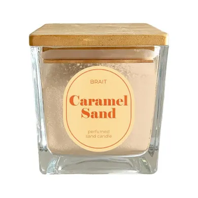 Brait, świeca piaskowa, carmel sand, 130g