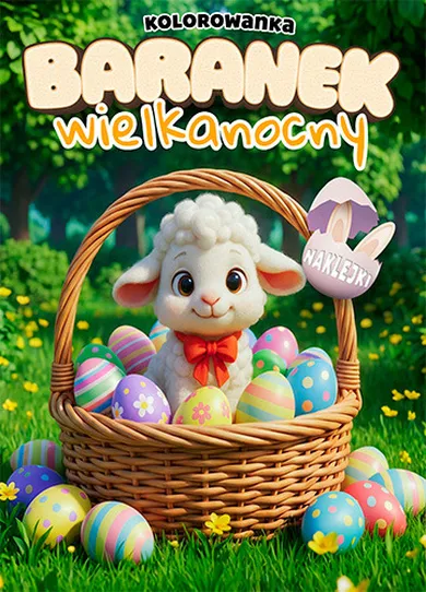 Branek wielkanocny z naklejkami