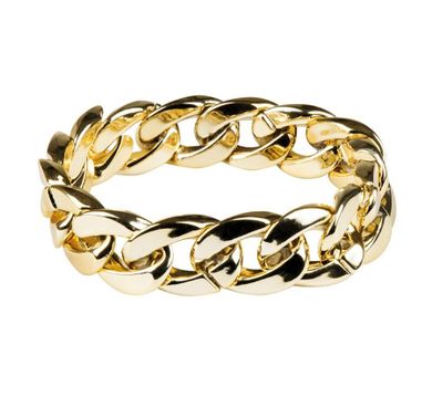 Bransoletka męska, złota