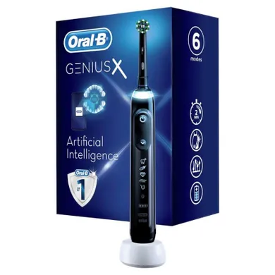 Braun, Oral-B, Genius X, szczoteczka, Midnight Black