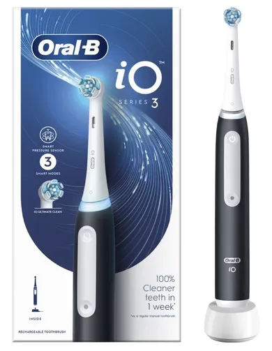 Braun, Oral-B, iO 3, szczoteczka elektryczna, black