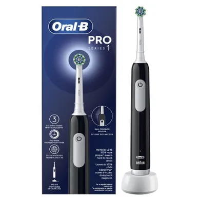 Braun, Oral-B, szczoteczka elektryczna PRO1 CrossAction, Black