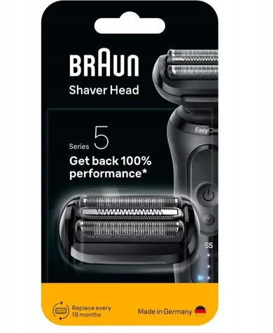 Braun, Series 5, głowica zamienna do golarki, czarna