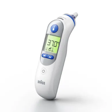 Braun, Thermoscan 7+, termometr do ucha z trybem nocnym