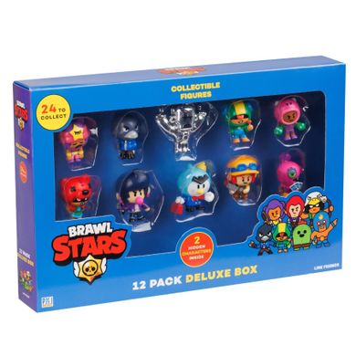 Brawl Stars, figurki kolekcjonerskie deluxe, 12 szt.