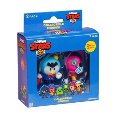 Brawl Stars, Mr.P i Tara, figurki kolekcjonerskie, 2 szt.