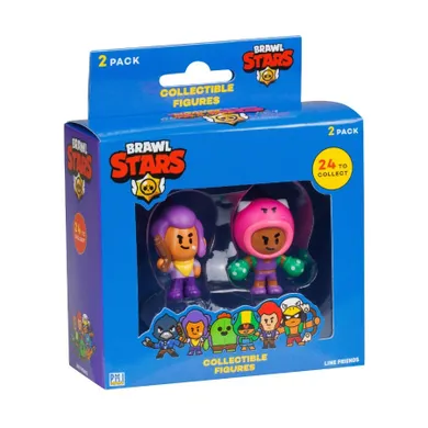 Brawl Stars, Shelly i Rosa, figurki kolekcjonerskie, 2 szt.