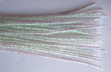 Brewis, druciki kreatywne, białe, 30 cm, 40 szt.