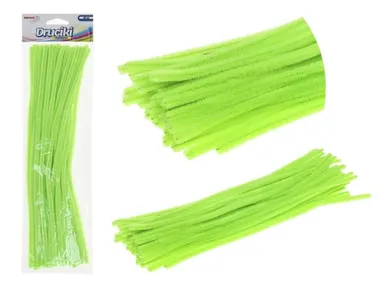 Brewis, druciki kreatywne, jaskrawy zielony