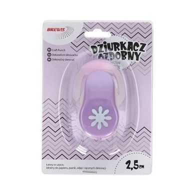 Brewis, dziurkacz ozdobny, kwiatek, 2.5 cm, 1 szt.