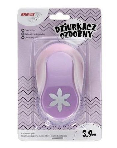 Brewis, dziurkacz ozdobny, kwiatek, 3.8 cm, 1 szt.