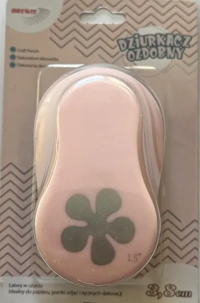 Brewis, dziurkacz ozdobny, Kwiatek, 3.8cm