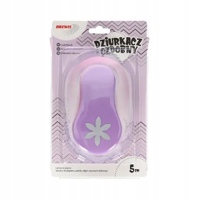 Brewis, dziurkacz ozdobny, kwiatek, 5 cm