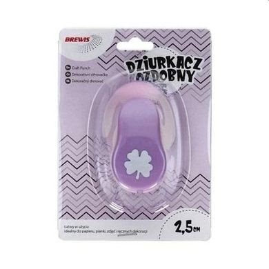 Brewis, dziurkacz ozdobny, liść, 2.5 cm, 1 szt.