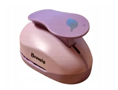 Brewis, dziurkacz ozdobny, liść 7, 6 cm