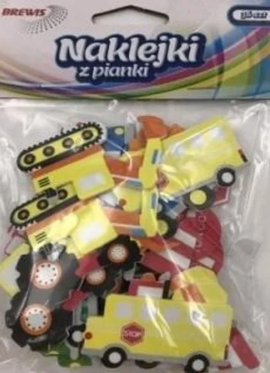 Brewis, naklejki piankowe, ulica