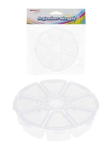 Brewis, organizer okrągły, 8-dzielny