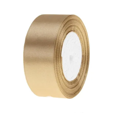 Brewis, wstążka satynowa, 186 złoty ciemny, 38mm/32m