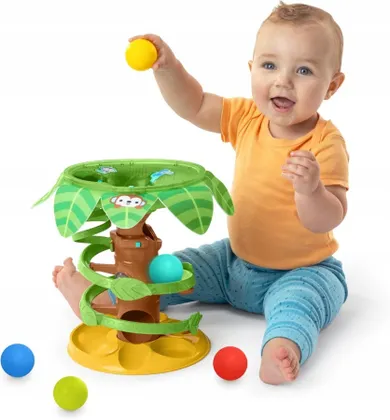 Bright Starts, Tropical Twirl, interaktywny tor kulkowy