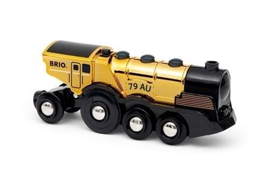 Brio, World, Mighty Gold, złota lokomotywa