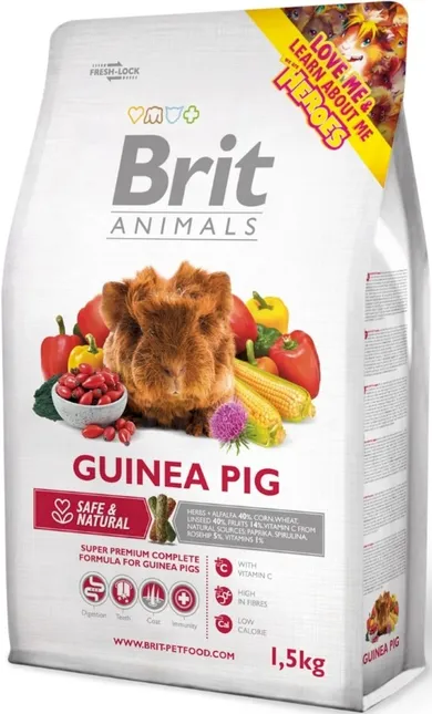 Brit Animals, Guinea Pig Complete 1,5kg dla świnki