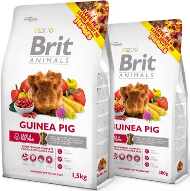 Brit Animals, Guinea Pig Complete 300g dla świnki