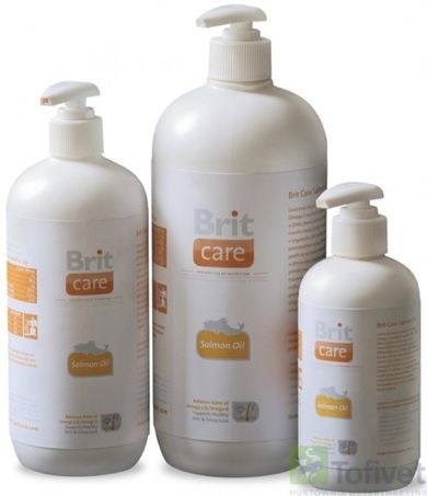 Brit, Care, Salmon Oil, olej z łososia, 1000 ml