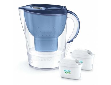 Brita, Marella XL, dzbanek filtrujący, 2 wkłady MaxtraPro PP, niebieski, 3,5l