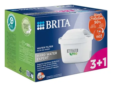 Brita, Maxtra Pro Hard Water Expert, filtr do wody, 4 szt.