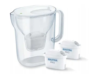 Brita, Style Essential, dzbanek filtrujący, 2 wkłady MaxtraPro PP, biały, 2,4l