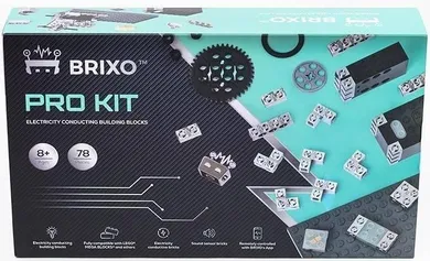 Brixo, Pro Kit, klocki konstrukcyjne, 78 elementów