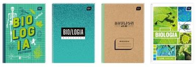 Brulion A5, 80 kartek, kratka, Biologia, 1 szt.