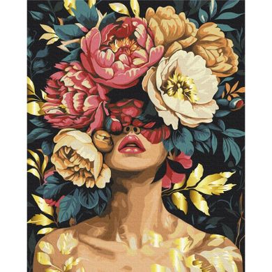 Brushme, malowanie po numerach, magia płatków, 40-50 cm