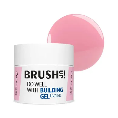 BrushUp!, Do Well with Building Gel, żel budujący do paznokci Cozy In Pink, 12g