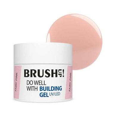 BrushUp!, Do Well with Building Gel, żel budujący do paznokci Fairy Pink, 12g