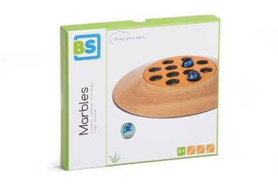 BS Toys, Marbles - szklane kulki, gra zręcznościowa