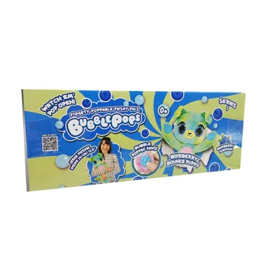 Bubble Pops, Blueberry Bounce, pachnące maskotki, piesek