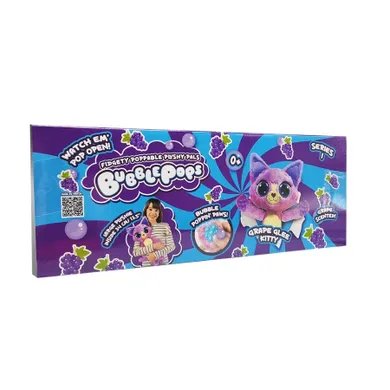 Bubble Pops, Grape Glee, pachnące maskotki, kotek