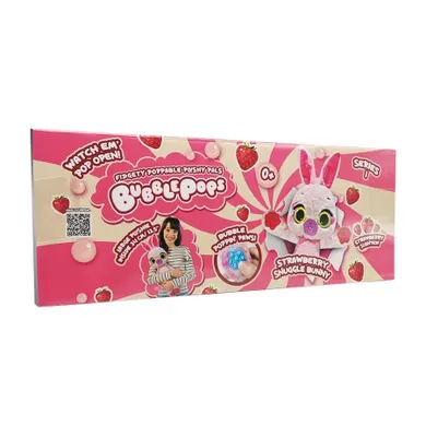 Bubble Pops, Strawberry Snuggle, pachnące maskotki, królik