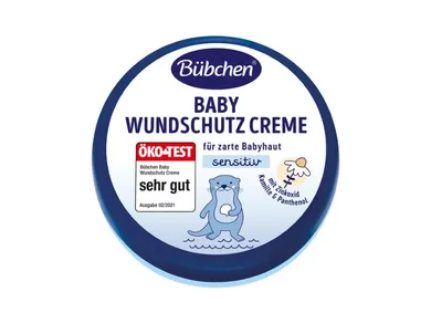 Bubchen, Baby Cream, krem łagodzący z rumiankiem i panthenolem, 0m+, 150 ml