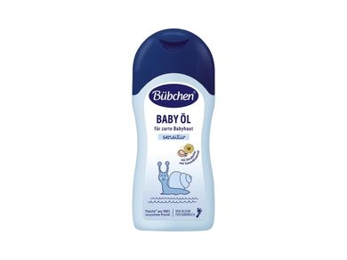Bubchen, Bubchen Baby Oil, olejek do nawilżania, masażu i oczyszczania skóry, 0m+, 200 ml