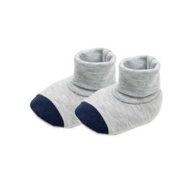 Buciki niechodki chłopięce, szare, Nicol