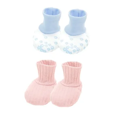 Buciki niechodki dziewczęce, mix, zestaw, 2 szt., Nicol