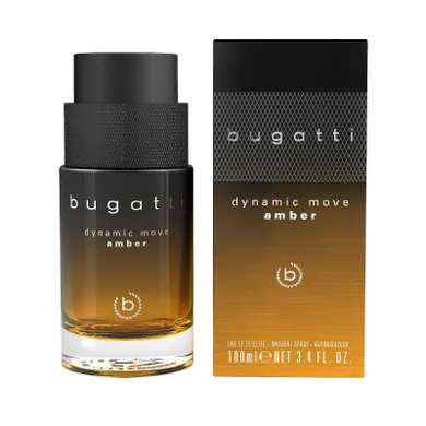Bugatti, Dynamic Move, Amber, woda toaletowa dla mężczyzn, 100 ml